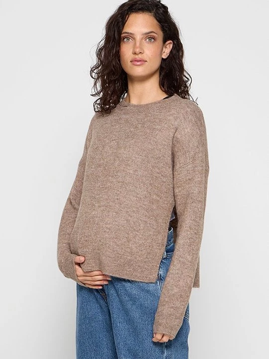 Foto van product Trui Mamalicious grijs