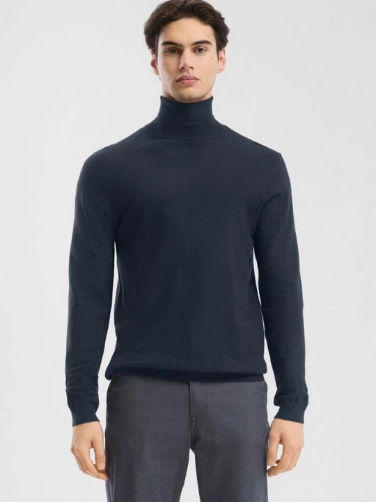 Foto van product Trui met col QS blauw