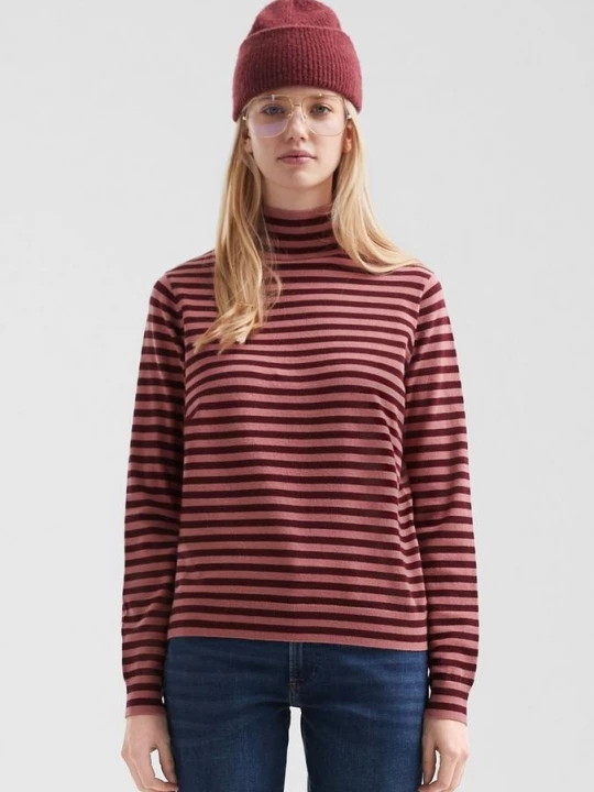 Foto van product Trui met opstaande kraag van een viscosemix QS