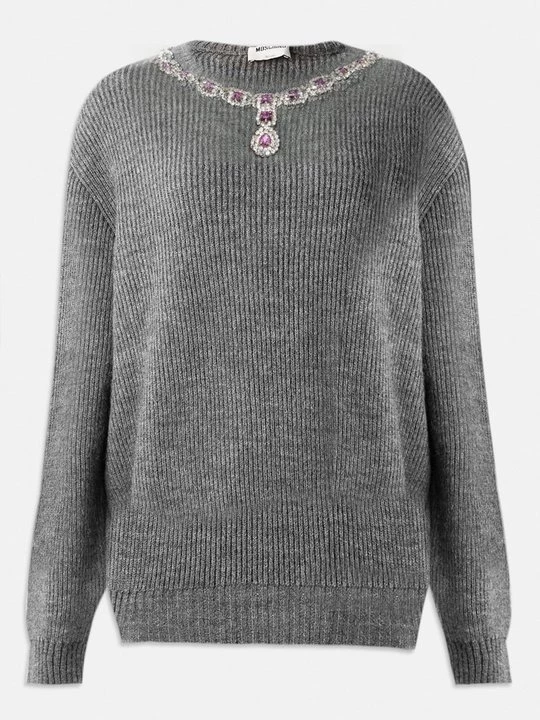 Foto van product Trui MOSCHINO grijs