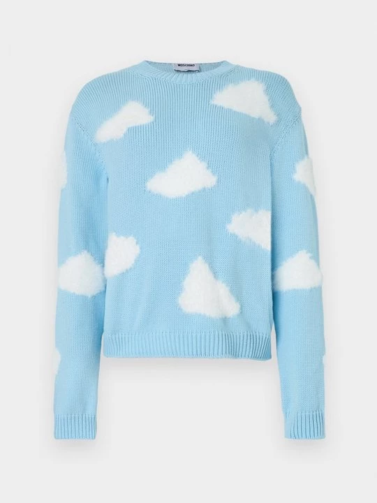 Foto van product Trui MOSCHINO lichtblauw