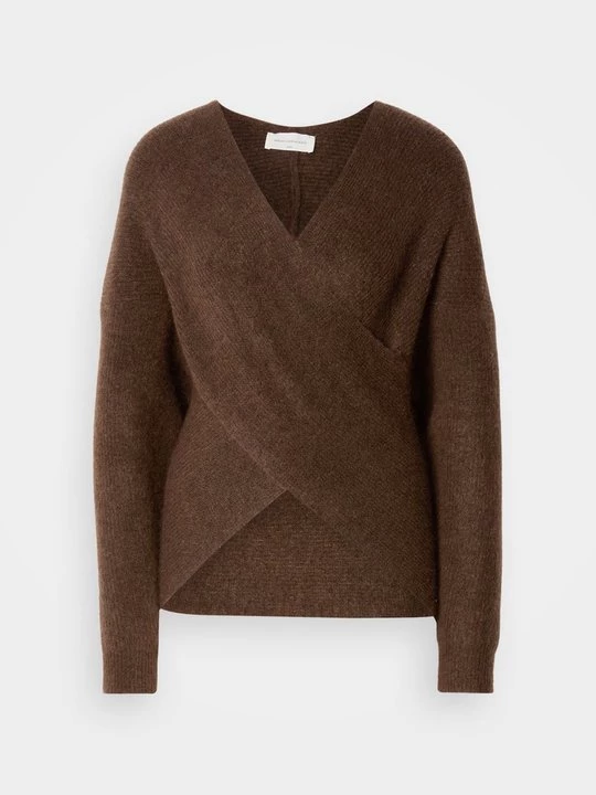 Foto van product Trui MSCH Copenhagen gemêleerd bruin