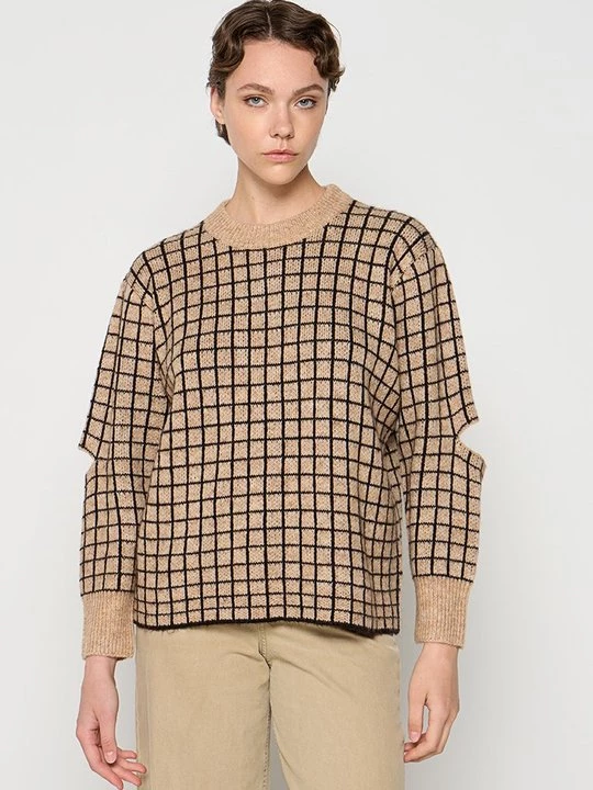 Foto van product Trui MUNTHE zandkleur
