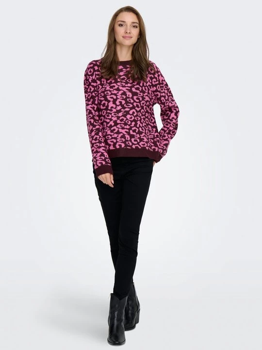 Foto van product Trui Only donkerrood