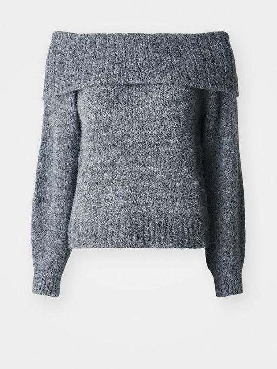 Foto van product Trui Only grijs gemêleerd