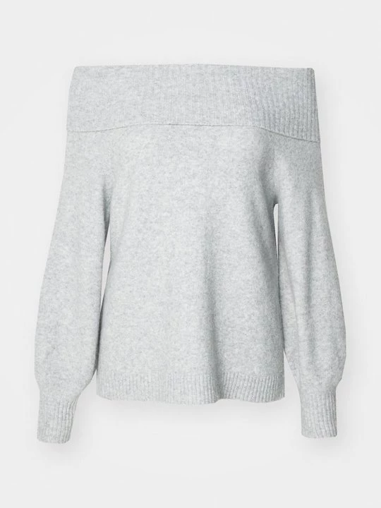Foto van product Trui Only lichtgrijs gemêleerd