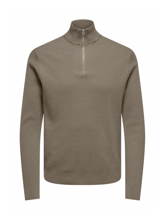 Foto van product Trui Only & Sons taupe