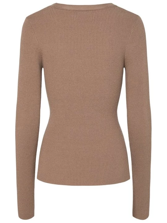 Foto van product Trui Pieces bruin