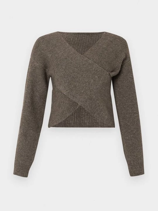 Foto van product Trui Pieces bruin