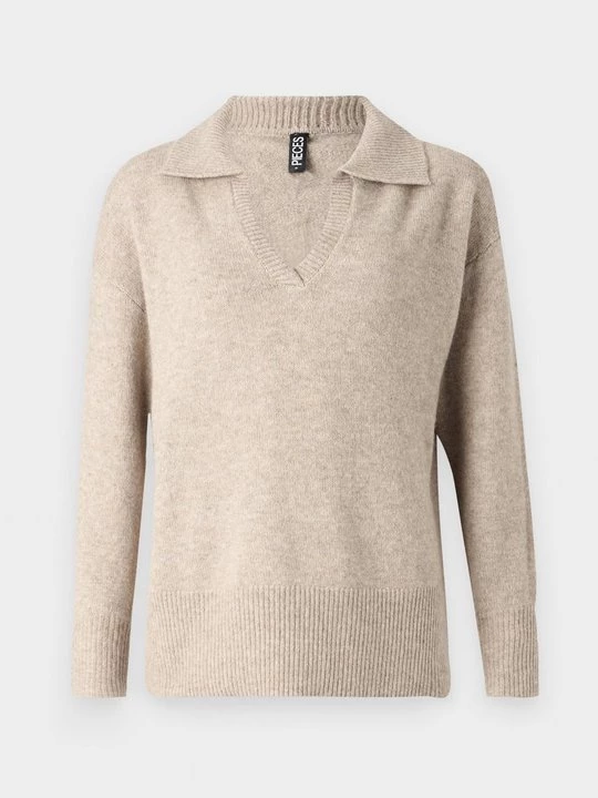 Foto van product Trui Pieces taupe