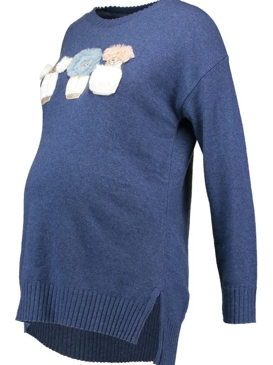 Foto van product Trui Pietro Brunelli donkerblauw