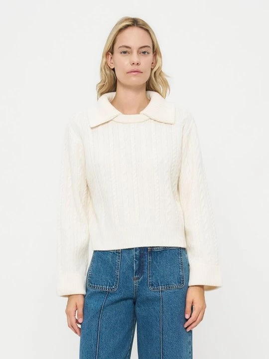 Foto van product Trui Sandro beige mêleerd