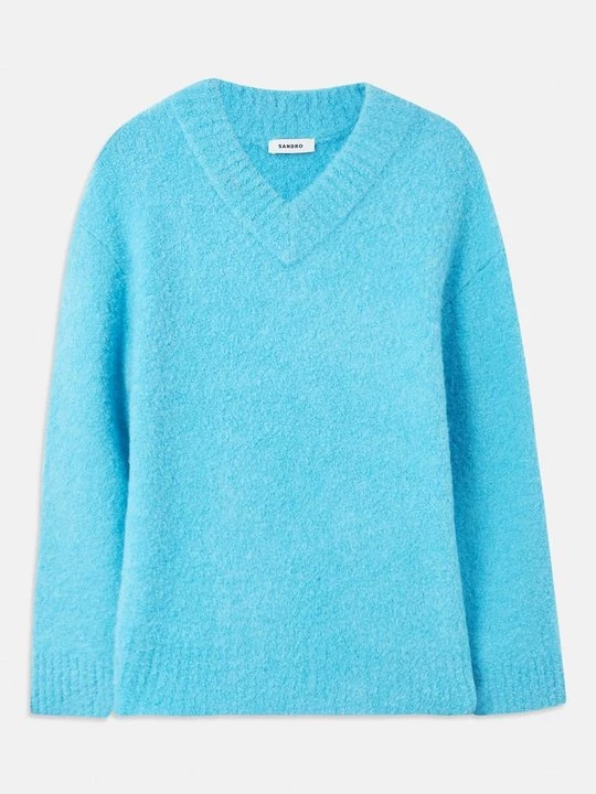 Foto van product Trui Sandro turquoise