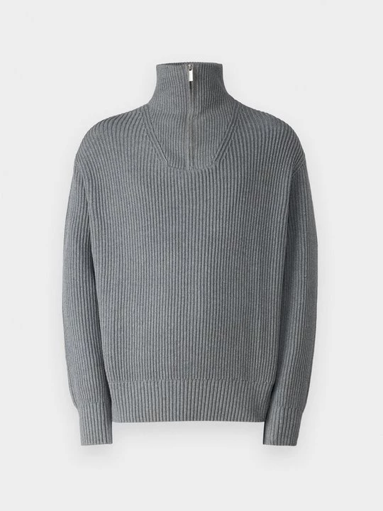 Foto van product Trui Selected grijs gemêleerd