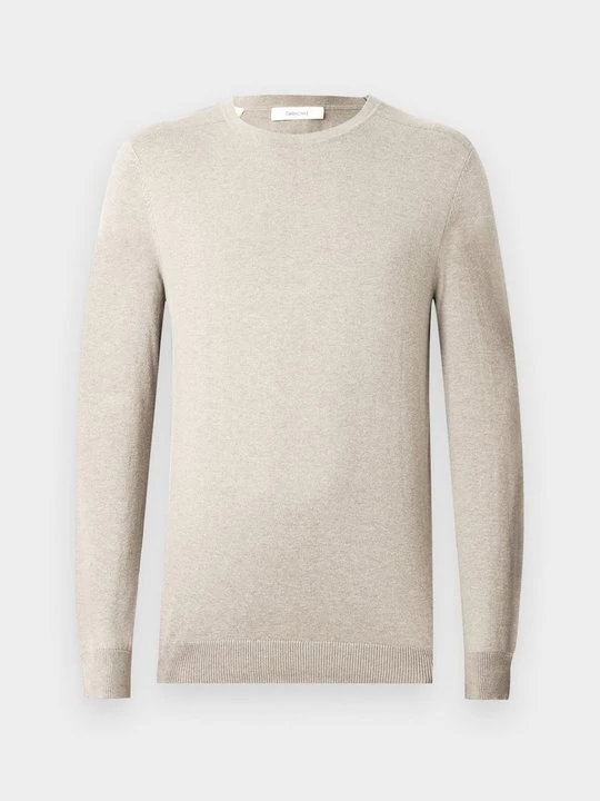 Foto van product Trui Selected zandkleur
