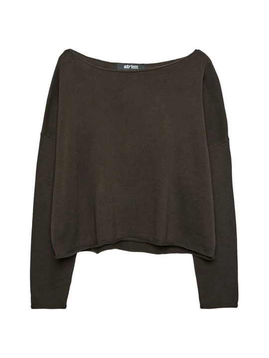 Foto van product Trui Stradivarius donkerbruin