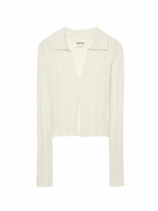 Foto van product Trui Stradivarius wit