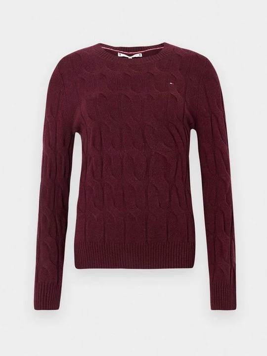 Foto van product Trui Tommy Hilfiger bordeauxrood