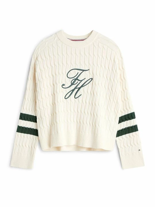 Foto van product Trui Tommy Hilfiger crème
