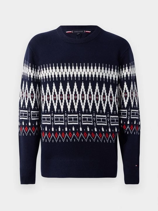 Foto van product Trui Tommy Hilfiger donkerblauw