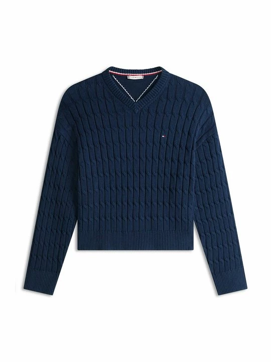 Foto van product Trui Tommy Hilfiger donkerblauw