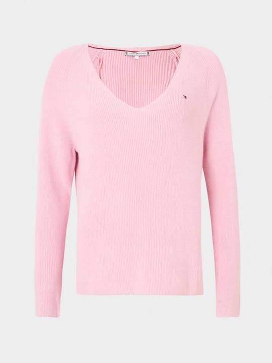 Foto van product Trui Tommy Hilfiger donkerroze