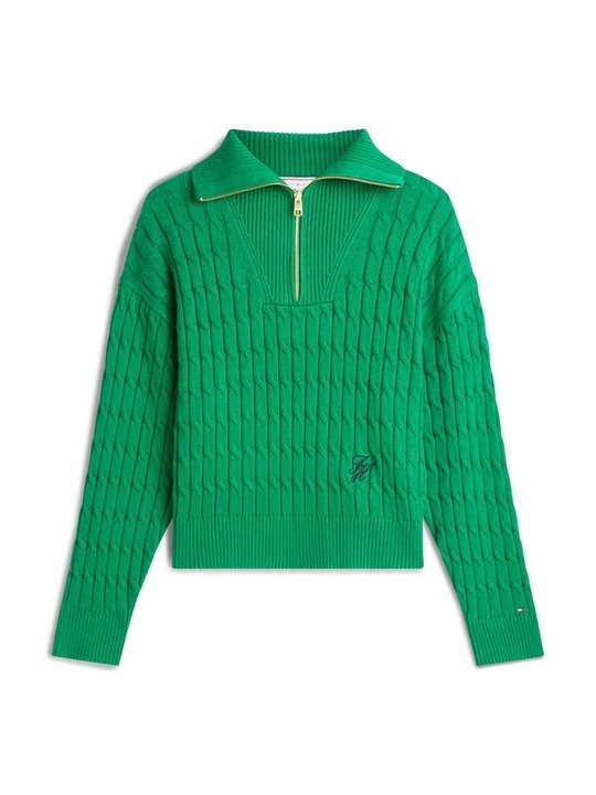Foto van product Trui Tommy Hilfiger groen