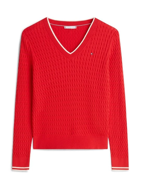 Foto van product Trui Tommy Hilfiger rood