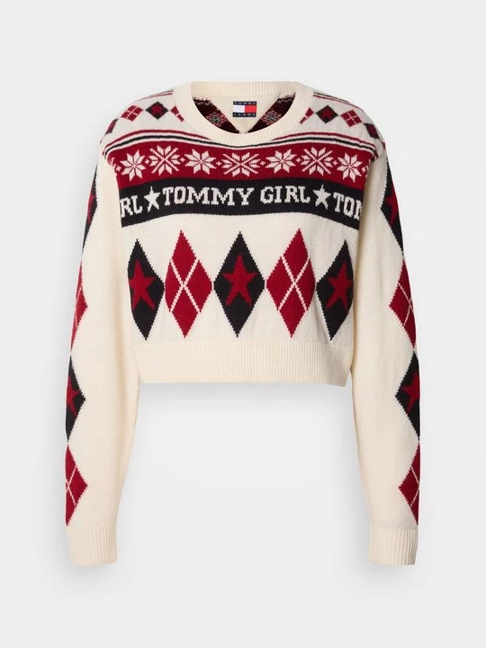 Foto van product Trui Tommy Jeans crème