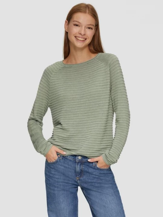 Foto van product Trui van viscosemix QS groen