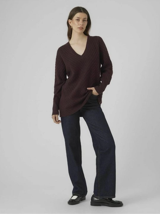 Foto van product Trui Vero Moda bordeauxrood