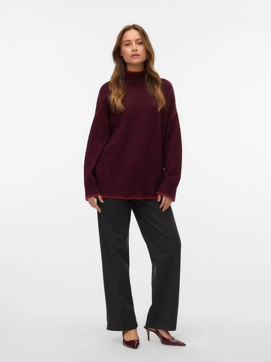 Foto van product Trui Vero Moda bordeauxrood