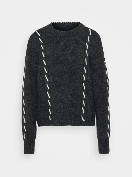 Foto van product Trui Vero Moda donkergrijs gemêleerd