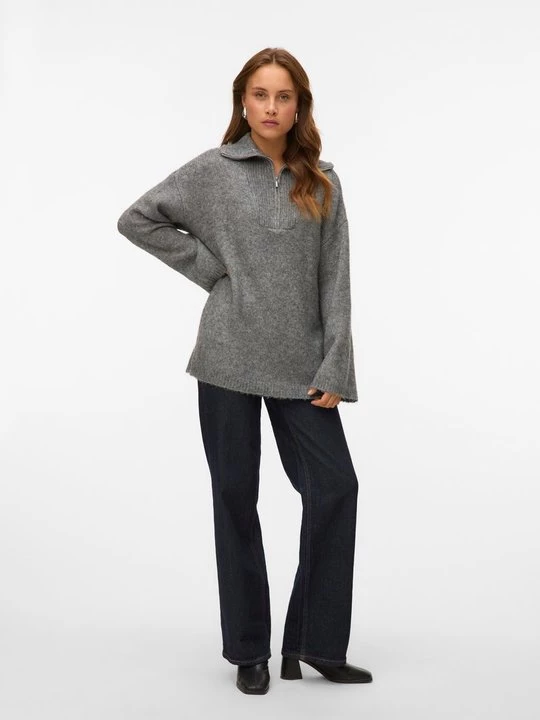 Foto van product Trui Vero Moda grijs gemêleerd