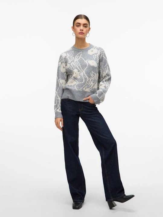 Foto van product Trui Vero Moda grijs gemêleerd