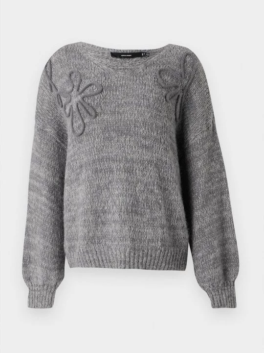 Foto van product Trui Vero Moda grijs gemêleerd
