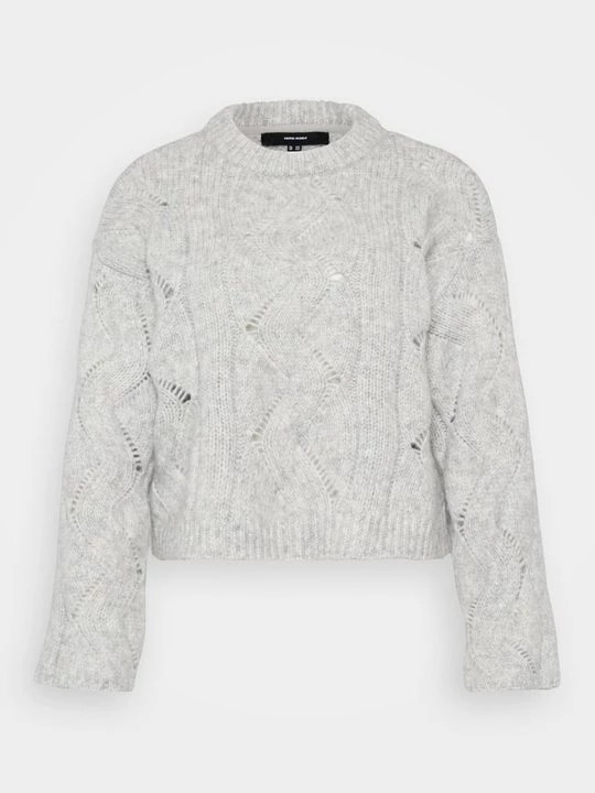 Foto van product Trui Vero Moda lichtgrijs gemêleerd
