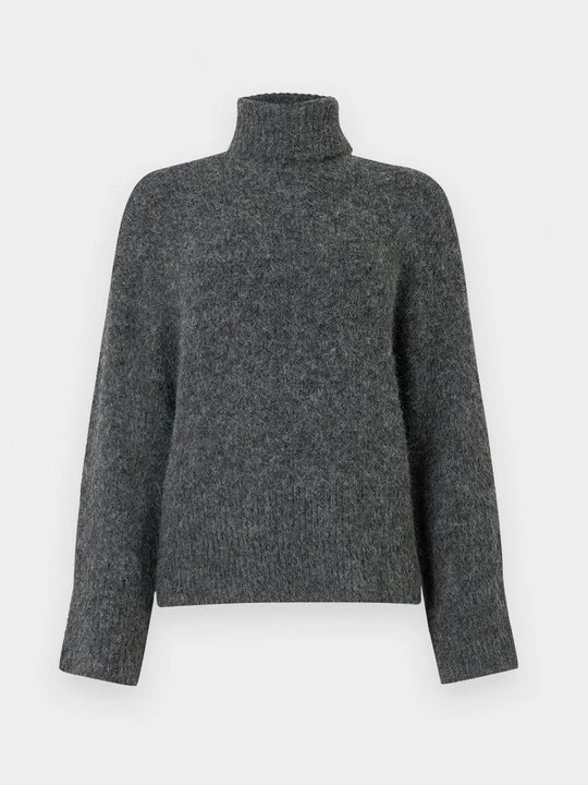 Foto van product Trui Vila donkergrijs gemêleerd
