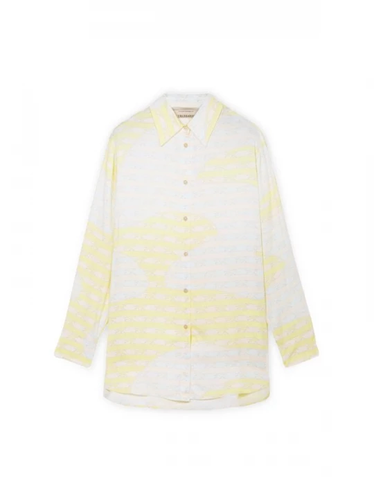 Foto van product Trussardi Blouse geel / wit