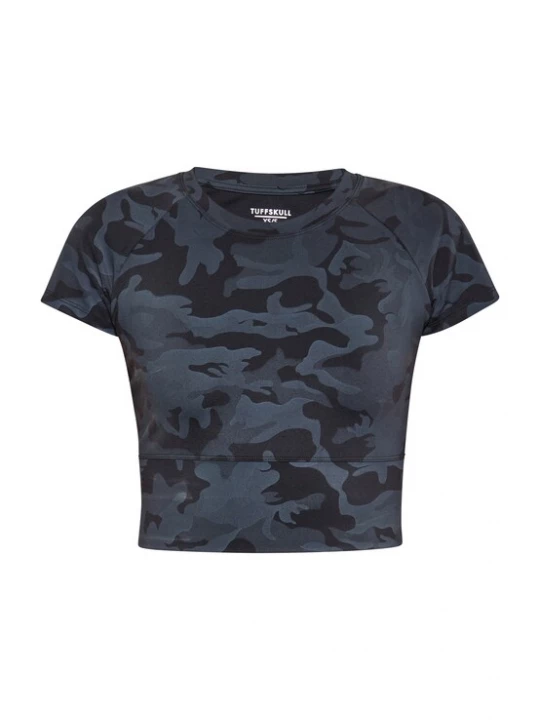 Foto van product TUFFSKULL Shirt basaltgrijs / donkergrijs / zwart
