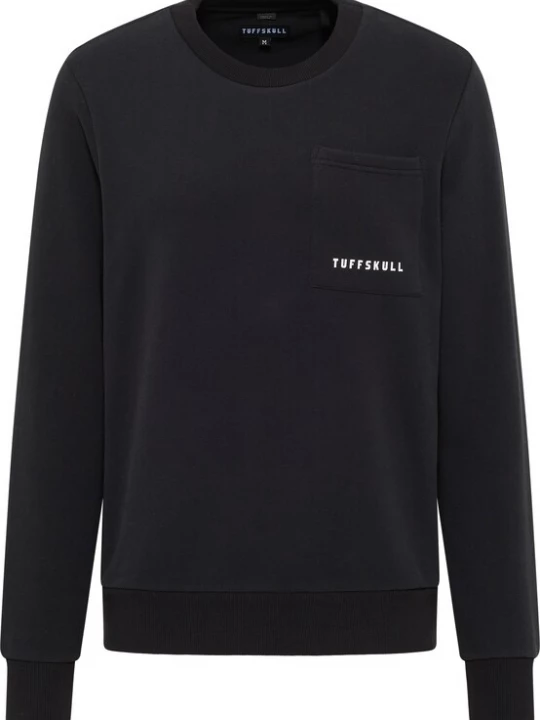 Foto van product TUFFSKULL Sweatshirt zwart / wit