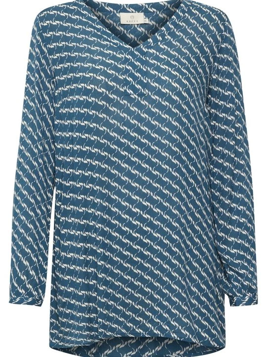 Foto van product Tuniek Kaffe blauw