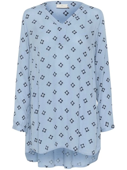 Foto van product Tuniek Kaffe lichtblauw denim