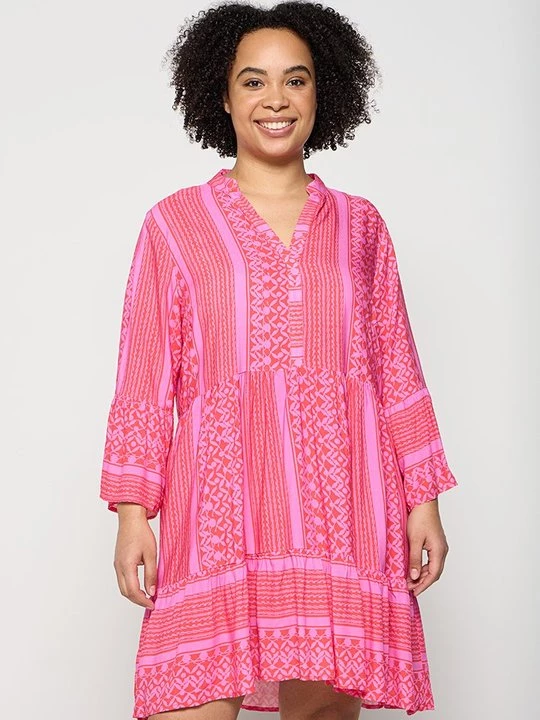 Foto van product Tuniek ONLY Carmakoma donkerroze
