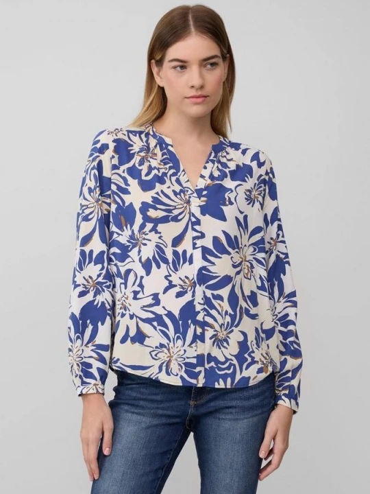 Foto van product Tuniekblouse van viscosemix met all-over print s.Oliver