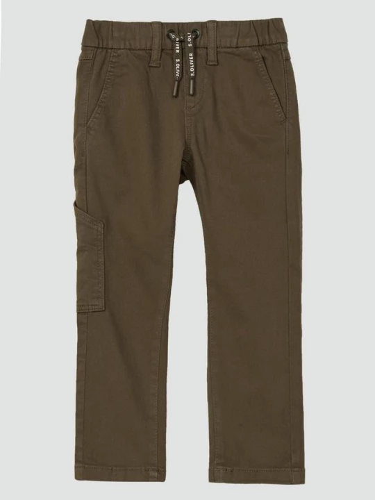 Foto van product Twill broek Pelle / Regular Fit / Mid Rise / Rechte pijp s.Oliver bruin