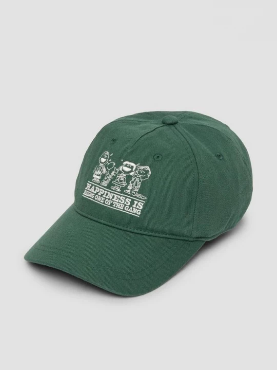 Foto van product Twill pet met Peanuts® borduursel s.Oliver groen