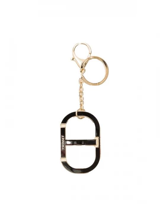 Foto van product Twin Set Sleutelhanger zwart