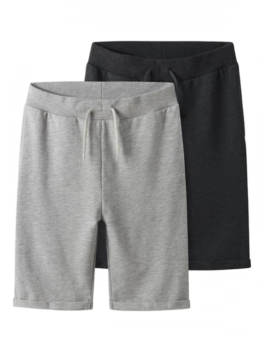 Foto van product TWO SOON Broek grijs gemêleerd / zwart