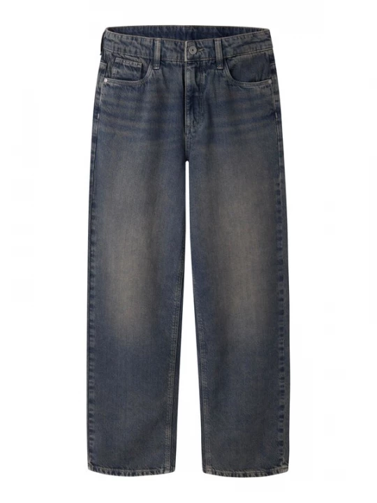 Foto van product TWO SOON Jeans donkerblauw / lichtbruin